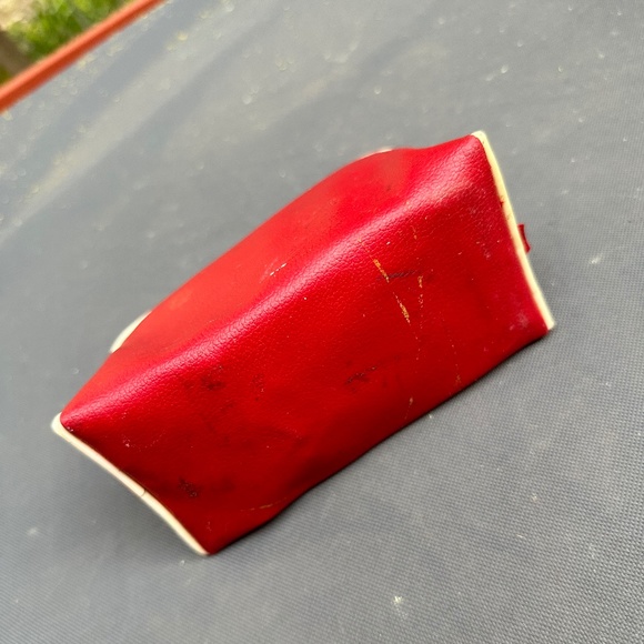 Vintage 1960's Travel Iron with red vinyl travel zip case AND original paperwork - Picture 13 of 15